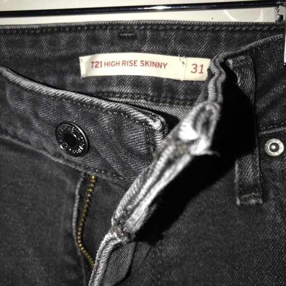 Levi’s 721 high rise super skinny - Picture 9 of 9